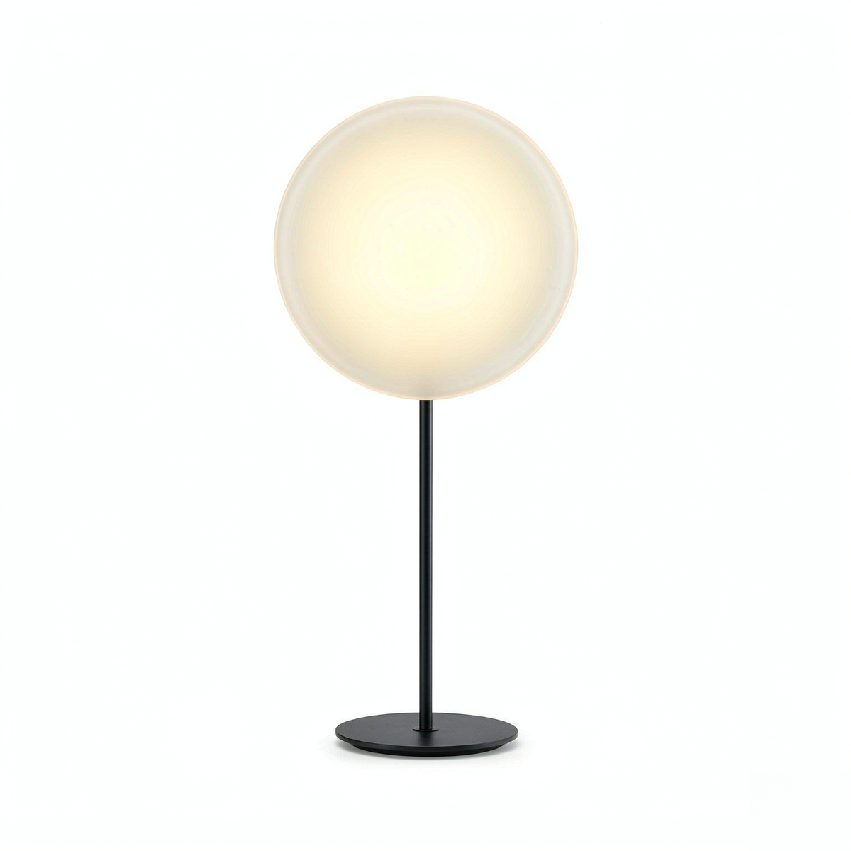 Lumen Portable Table Lamp — Cordless, Brushed Champagne